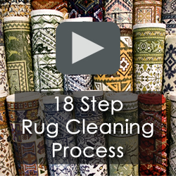 Pro-Care uses an 18-Step Rug Cleaning Process for Area Rug Cleaning, Oriental and Persian Rug Cleaning and all custom rug cleaning.